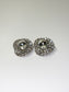 rhinestone large stud earrings